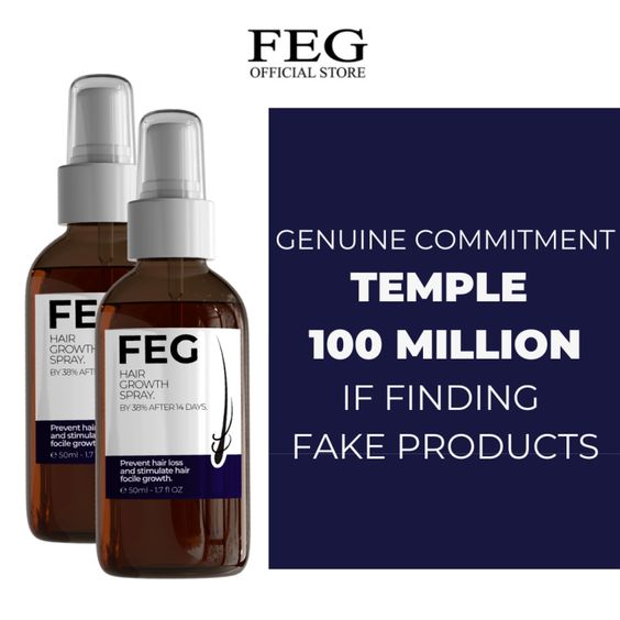 FEG Organic Hair Growth Treatment Oil 🌿✨