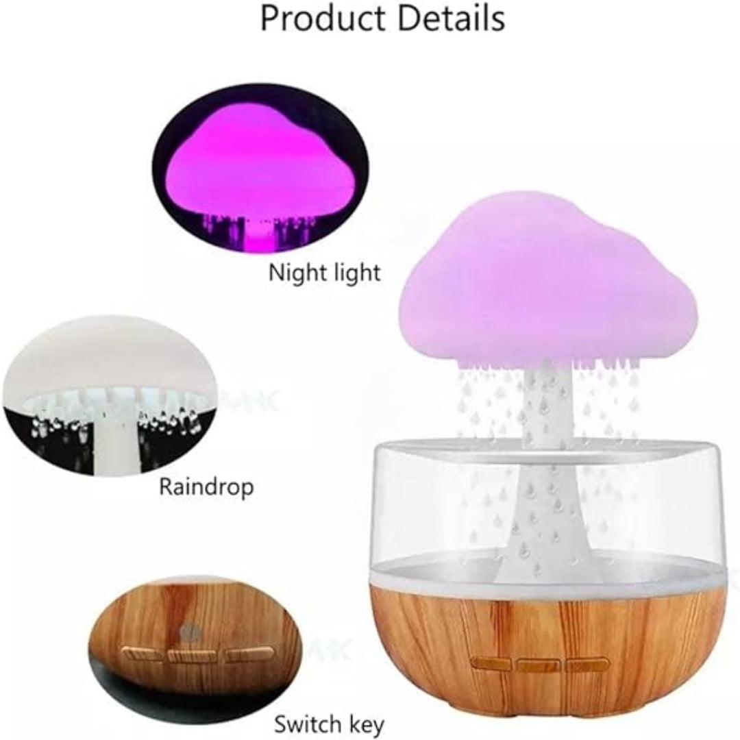 3-in-1 Raining Cloud Humidifier