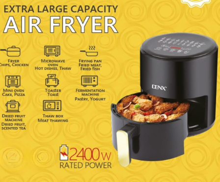 مقلاة هوائية كهربائية منزلية ذكية تعمل باللمس