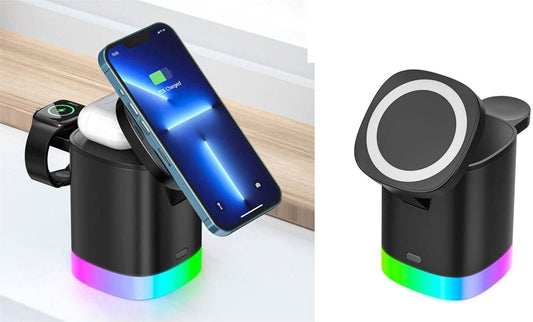 3 In 1 Multi-Function IPhone And AirPods Wireless Charger Portable