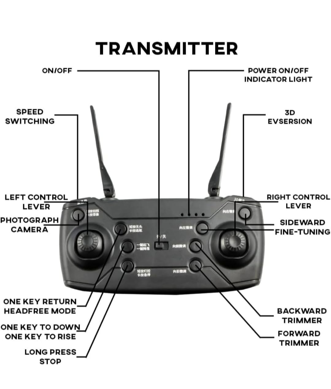 طائرة بدون طيار قابلة للطي بدقة 4K HD مع فيديو 5G HD