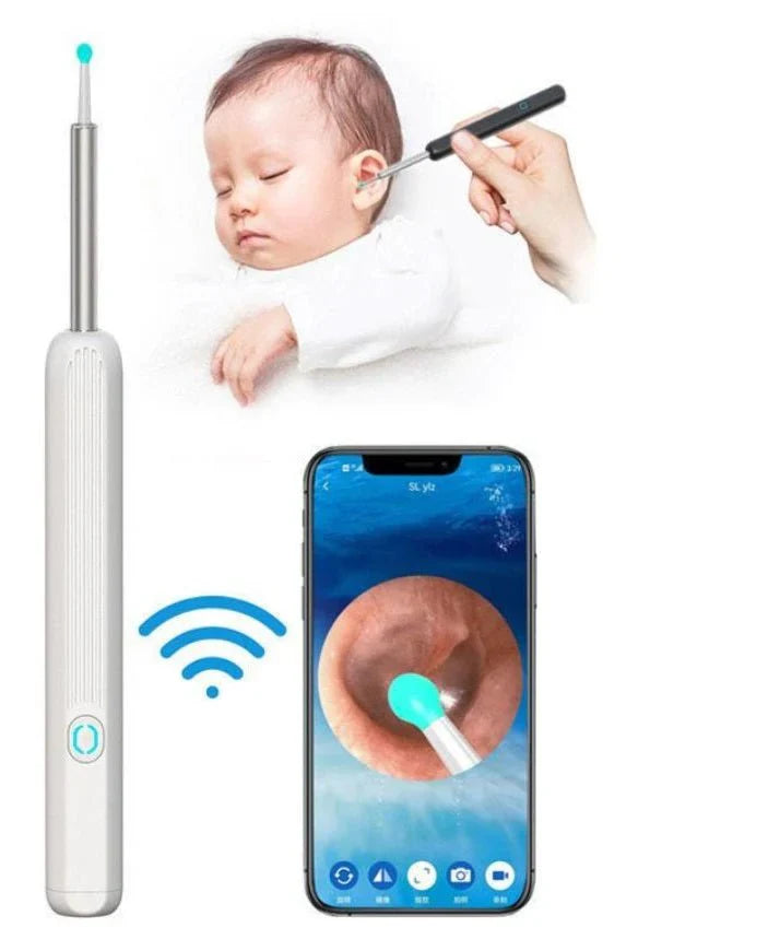 Visual Earwax Cleaner Removal Kit with Camera, Ear Cleaning Tools, Ear Care
